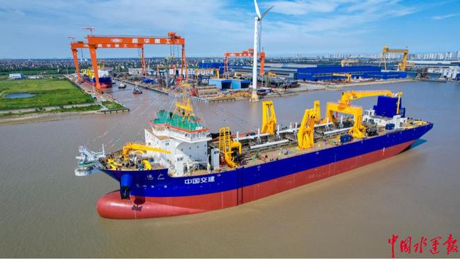 中国造疏浚神器“浚广”实现质与量的双跨越